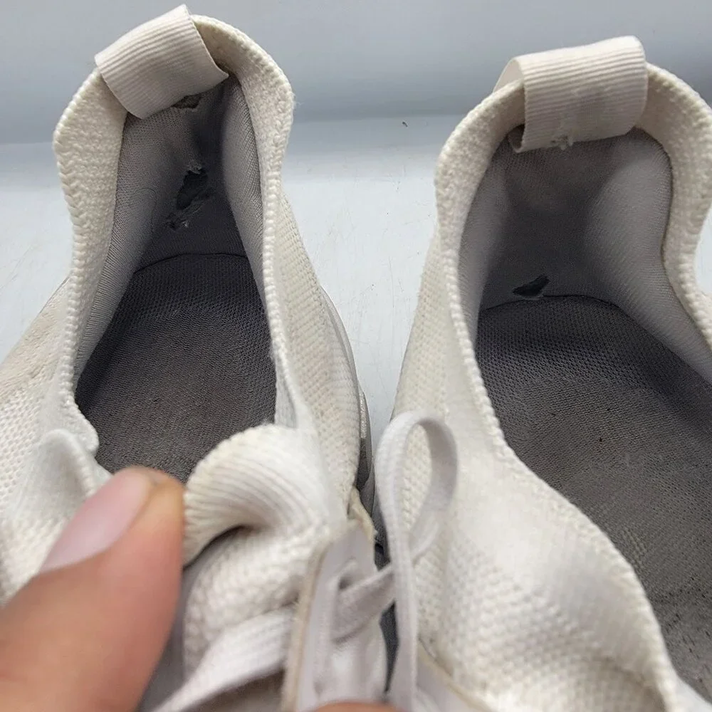 ON Cloudswift 3 Womens 10 Triple White Running Shoes Athletic Sneakers Walking